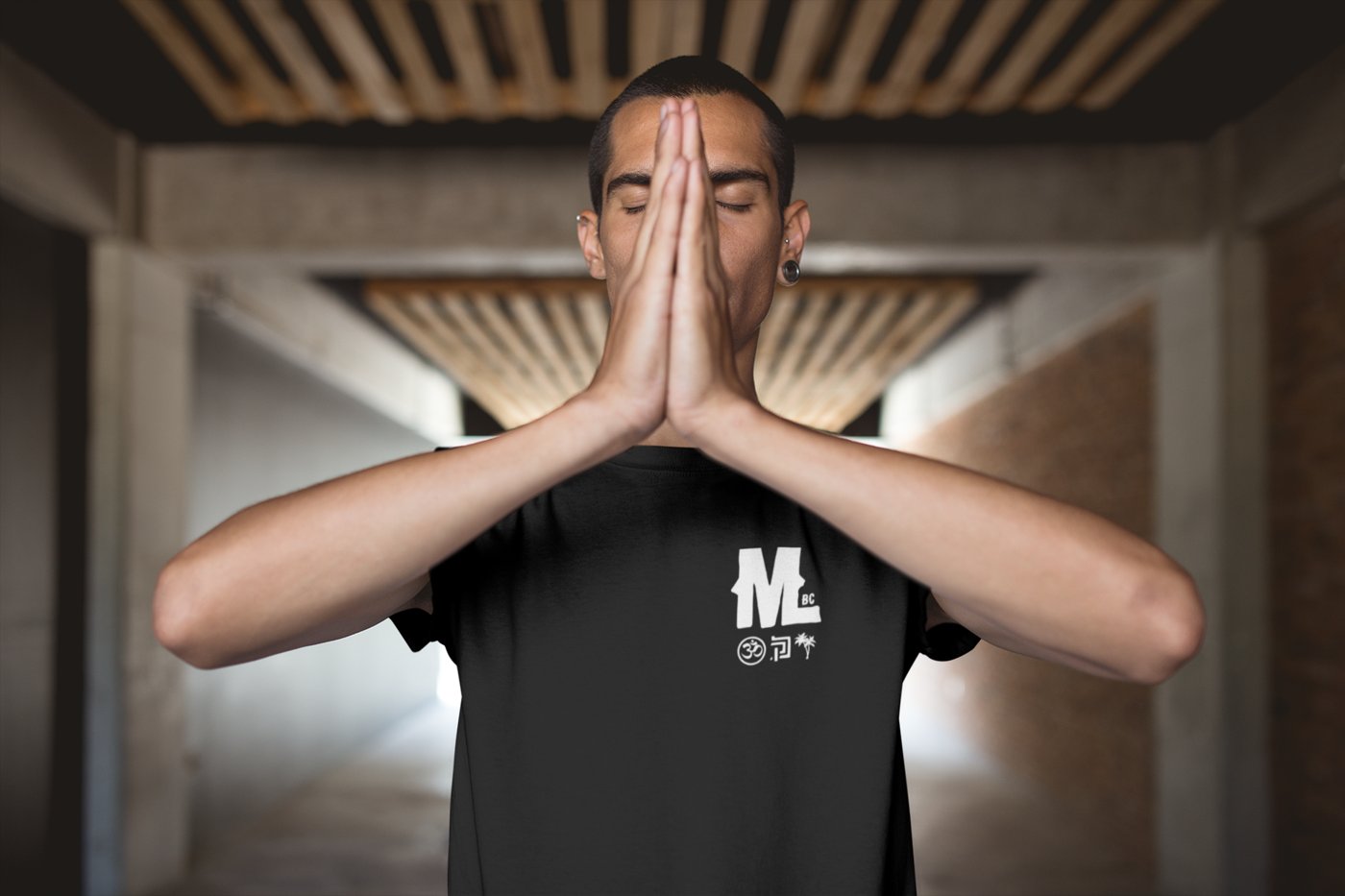The Mud and Lotus shirt worn during yoga